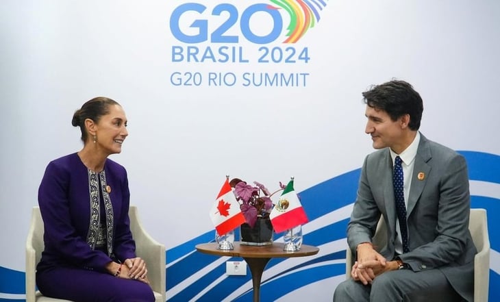 Trudeau expresa a Sheinbaum 'preocupaciones' sobre las inversiones chinas en México