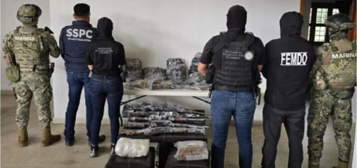 Catean dos ranchos de células Delta del CJNG en Chiapas