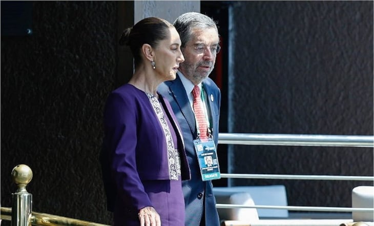 foto Claudia Sheinbaum llega a la CDMX tras participación en el G20; regresa al desfile militar del 20 de noviembre