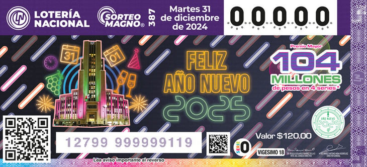 Nigropetenses buscan iniciar el año pegándole al gordo de la lotería nacional