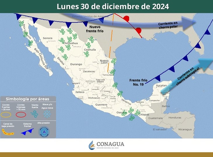 Nuevo frente frío descenderá termómetro en Coahuila