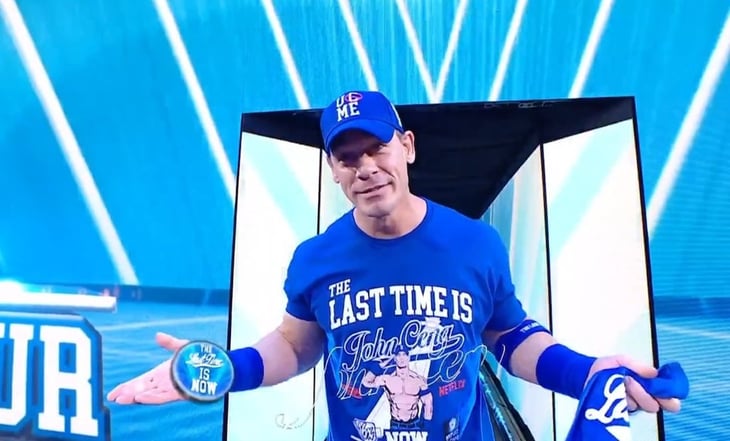 John Cena reaparece en WWE; tendrá su gira de despedida