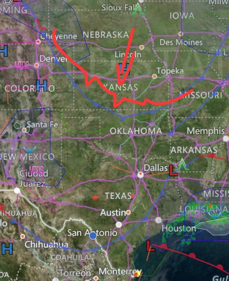 Amenaza a Coahuila tercera tormenta invernal