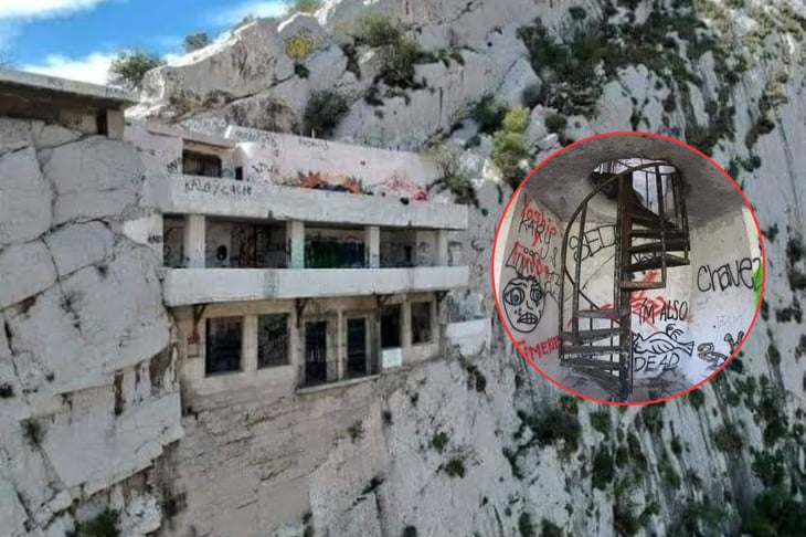 La misteriosa casa abandonada en el Cañón de la Huasteca, Nuevo León