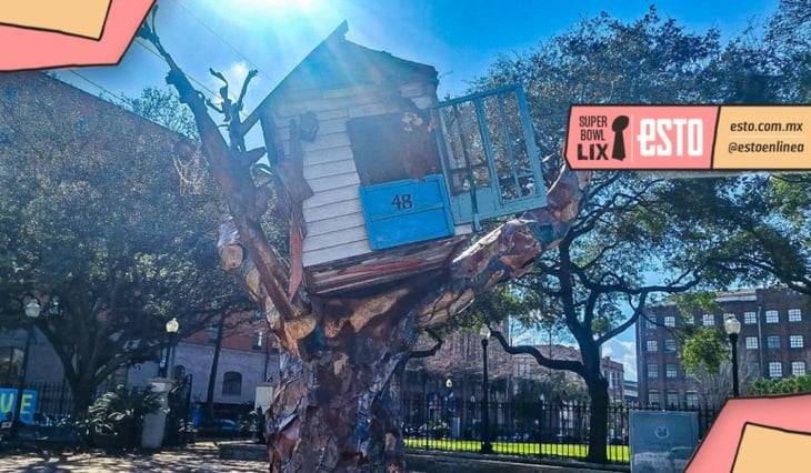 La escultura en Nueva Orleans, la ciudad del Super Bowl, que recuerda a las víctimas del huracán Katrina