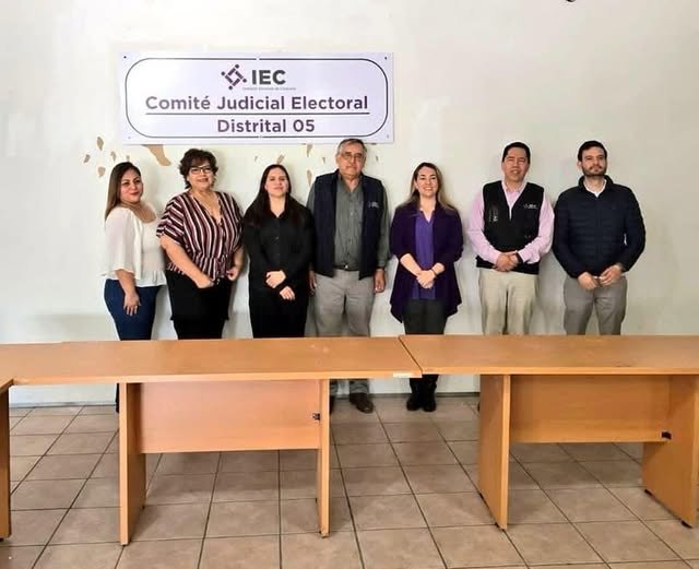 Instalan comité judicial distrital 05 del IEC en Sabinas