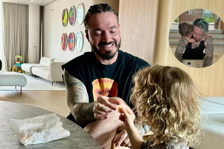 J Balvin comparte emotivo momento con su hijo en gira por Estados Unidos