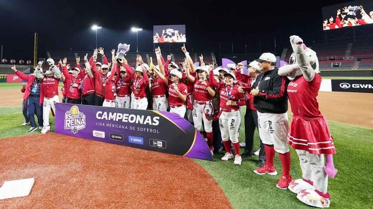 Diablos Rojos Femenil es campeón de LMS 2025
