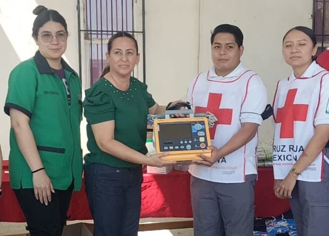 Littelfuse entrega equipo e insumos a Cruz Roja por 117 mil pesos