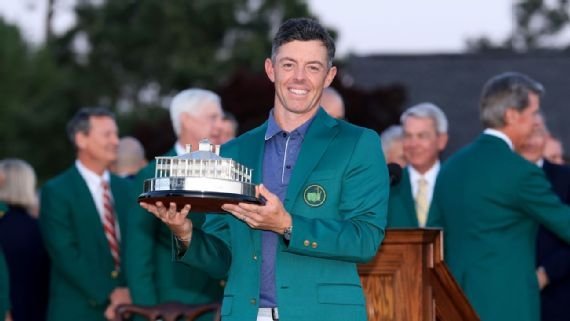 Rory McIlroy ganó el Masters de Augusta en el playoff y completó el Grand Slam