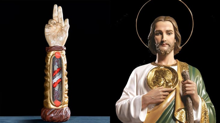 Reliquia de San Judas Tadeo llega a la Región Carbonífera en un recorrido de fe