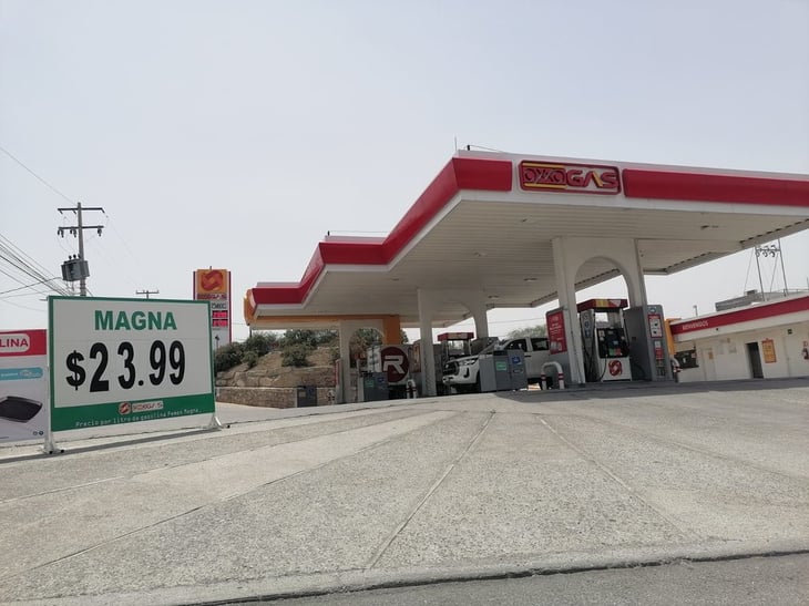 Sin subsidio federal, gasolineras de Monclova mantienen precio de Magna