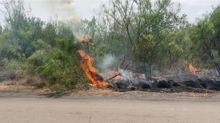 Falta de control en incendio de Sabinas: sin autoridades en el siniestro del Libramiento