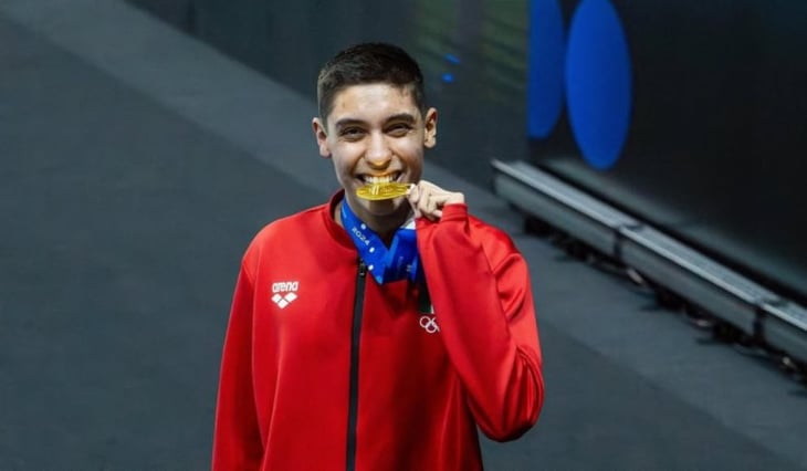 ¡Cayó la tercera de Villalobos! El mexicano gana otra presea en la Copa Mundial de Natación Artística