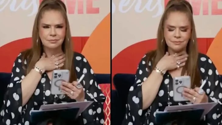 ¡Momento de terror! Elisa Beristain vive susto al borde de la muerte en vivo