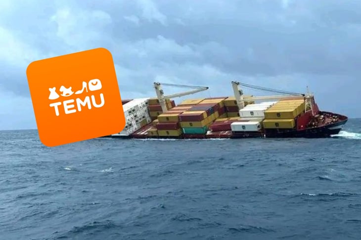 ¿Compraste en Temu? Tu pedido podría estar en el fondo del mar