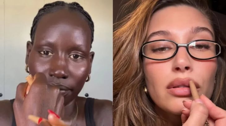 Polémica por lip liners de Hailey Bieber: ¿Falta de diversidad?
