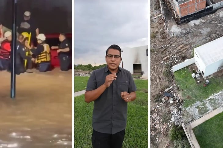 Arqui Juve reconstruirá casa dañada por lluvias en Saltillo