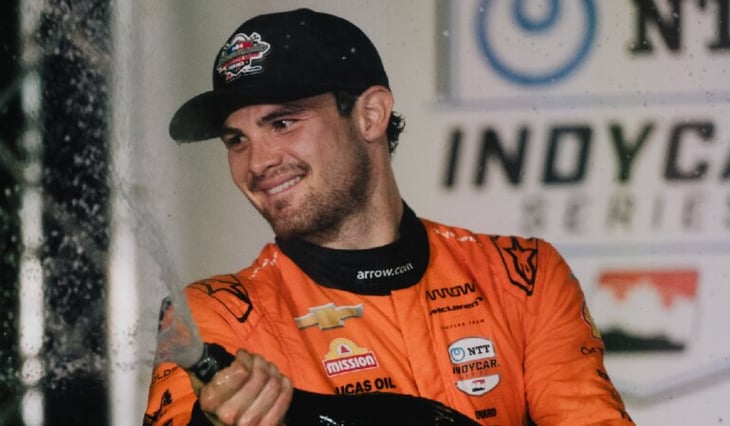 El sueño de la Indycar se desmorona: Pato O’Ward terminó cuarto en Laguna Seca
