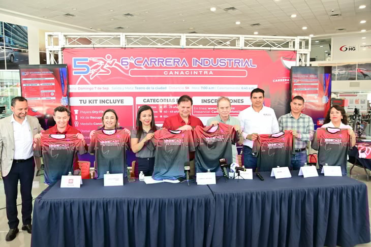 Canacintra anuncia la 6.ª Carrera 5K en Monclova con grandes premios y causa social