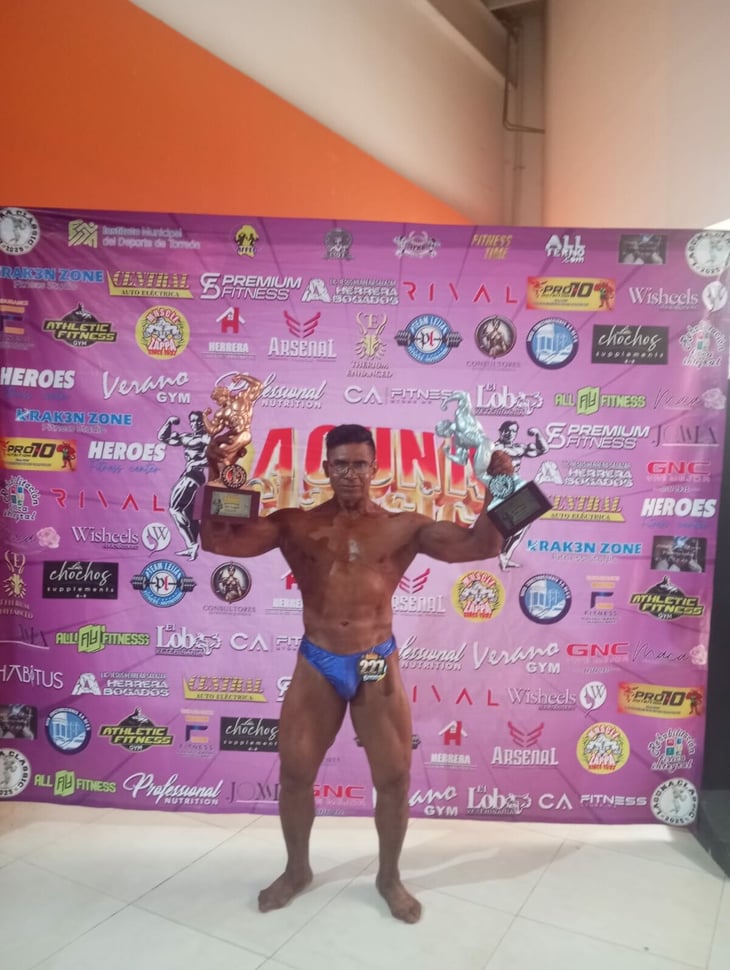 Destaca Emilio García en el Mr. Laguna 2025