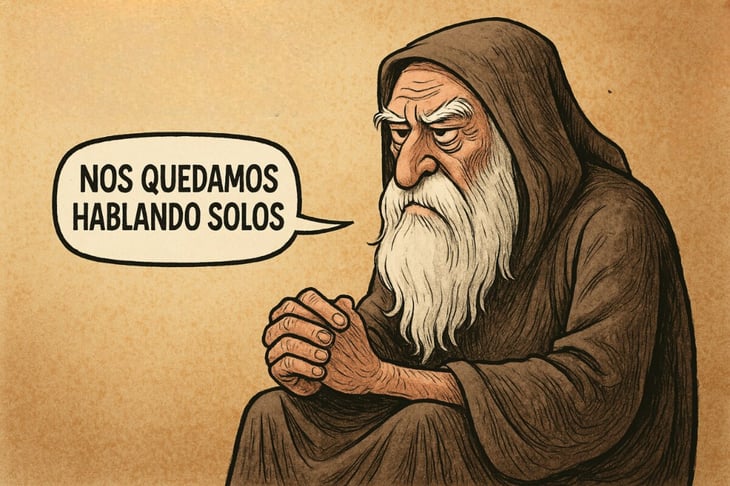 Caricatura editorial Región Carbonífera - Negociación en el aire