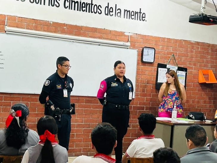 Refuerzan seguridad en escuelas con operativos mochila y unidad canina