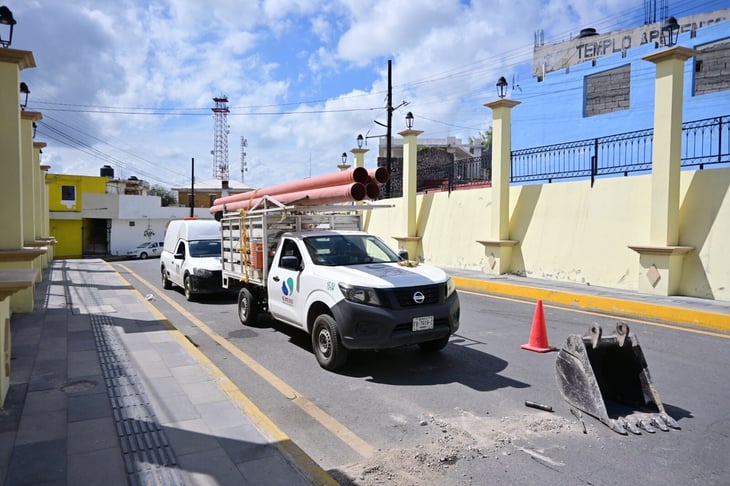 Con más de 100 mil pesos continúa Simas obras de sustitución de tuberías
