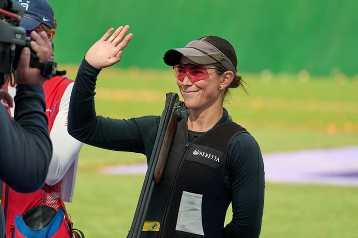 Gabriela Rodríguez gana plata en Mundial de Tiro