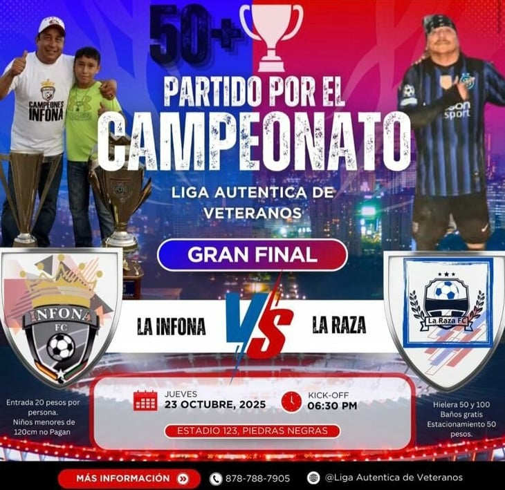 Polémica en Piedras Negras: familiares deberán pagar para ver final de veteranos