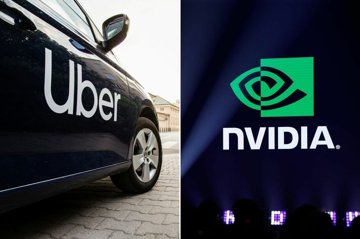 Uber y Nvidia se asocian para revolucionar la movilidad con autos autónomos