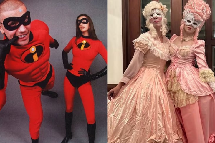 Shakira, Derbez y Lady Gaga celebran Halloween con humor y estilo