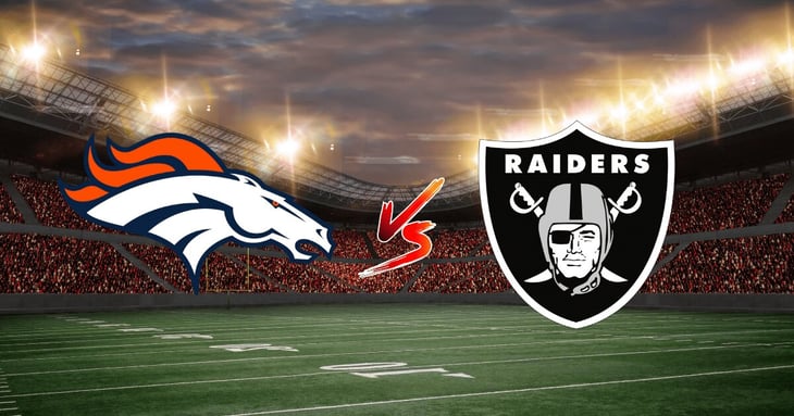 Raiders vs Broncos: Jueves de NFL en la Semana 10