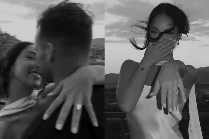 María Chacón anuncia su compromiso con Christopher Den Uijil