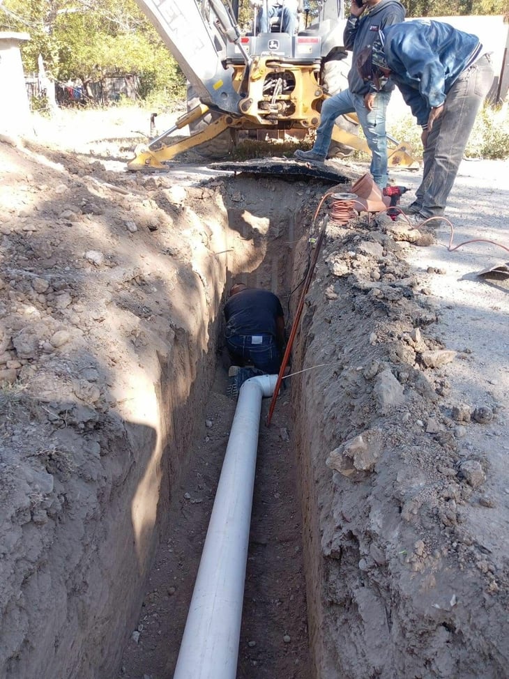 Nava acelera la conexión de drenaje para mejorar la salud pública