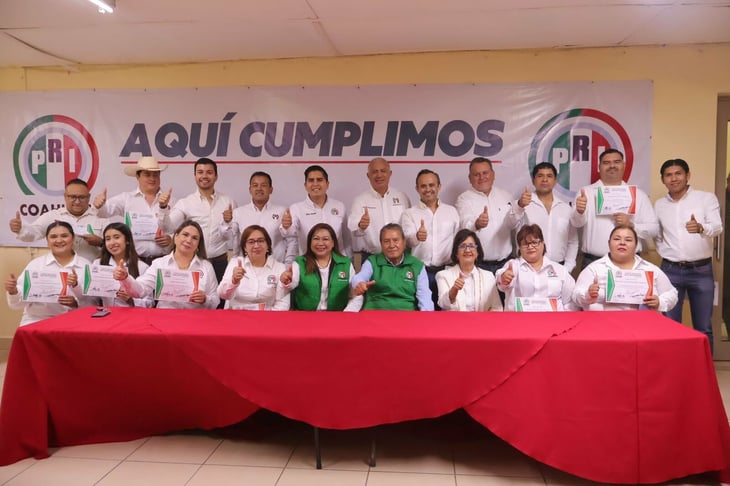 Nuevos secretarios del PRI toman protesta y fortalecen unidad local