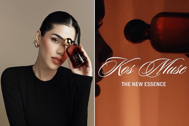 Kenia Os lanza K OS MUSE: Un perfume dulce y amaderado