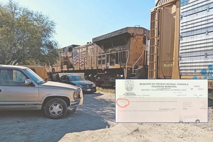 Permiso para barda de Ferromex fue pagado desde septiembre