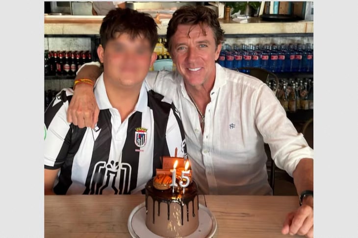 Paulina Rubio, ausente en los 15 años de su hijo