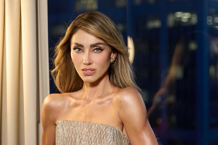 Anahí deslumbra con vestido brillante en los Emmy 2025