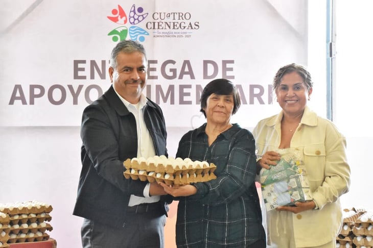 Cuatro Ciénegas beneficia a 400 familias con programa alimentario