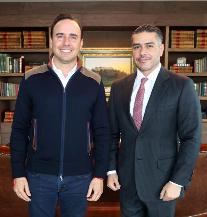 Seguridad de Coahuila, eje del encuentro Manolo–García Harfuch