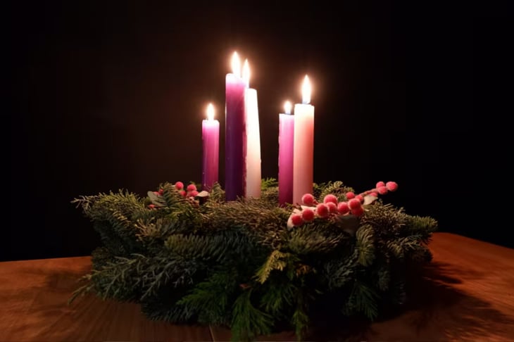 ¿Qué vela de Adviento toca encender este 7 de diciembre?