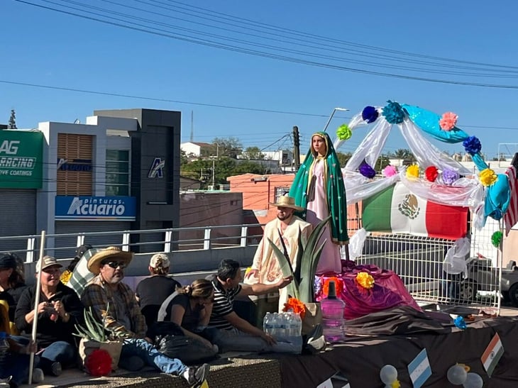 Peregrinación Guadalupana recorrió Monclova rumbo al Santuario de Guadalupe