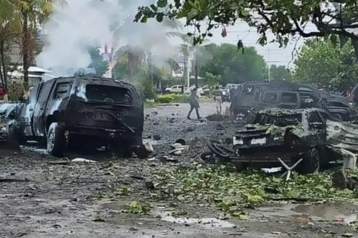 foto FGR atrae caso de coche bomba en Michoacán; el móvil sigue sin aclararse