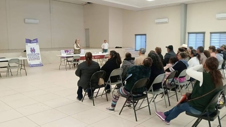 Realizan jornada de registro para nuevos beneficiarios del programa 65+ en Nava