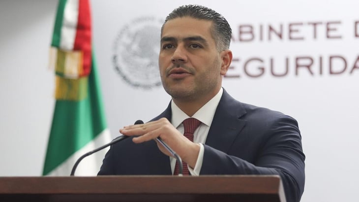 García Harfuch atribuye coche bomba en Michoacán a pugna entre cárteles