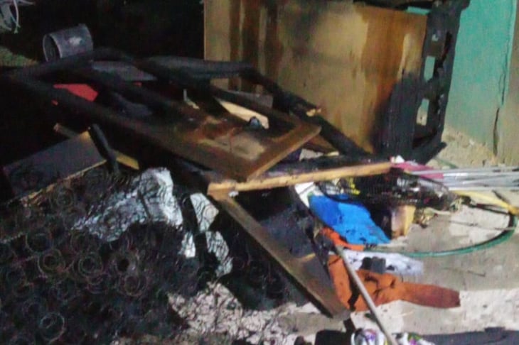 Bomberos y paramédicos sufren agresión mientras atendían un incendio en Monclova