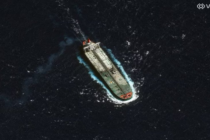 Buque cisterna interceptado por EU llegará a puerto de Galveston