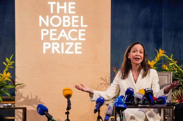 Nobel de la Paz 2025 condena detención de activista iraní